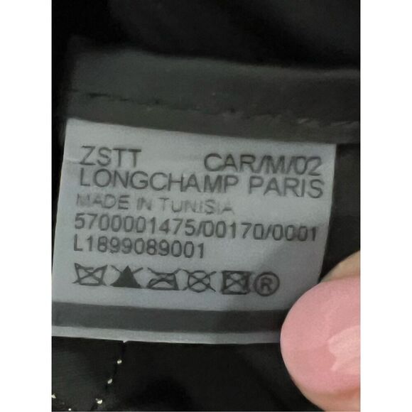 Longchamp Women's Black Le Pliage Shoulder Tote Bag Medium NWOT - Picture 10 of 10